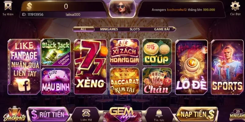 Những thể loại trò chơi tại cổng game
