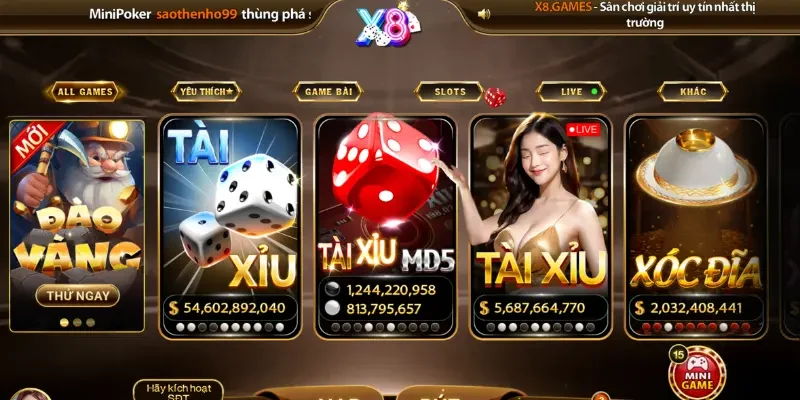 Khu vườn giải trí đáng trầm trồ tại X8