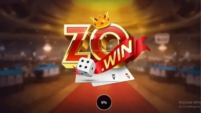 Giao diện trang chủ của Zowin